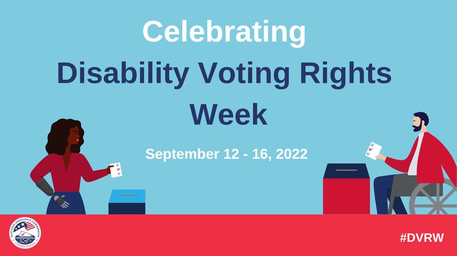 The Eac Recognizes Disability Voting Rights Week Us Election